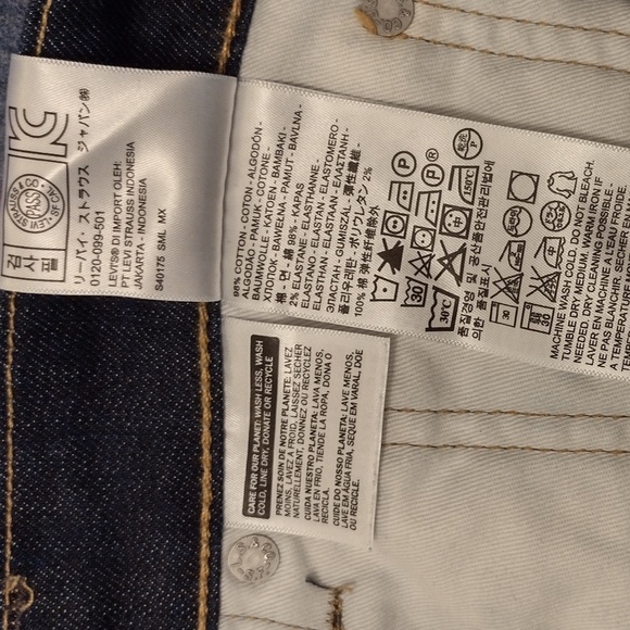 Levis 511 slim fit & dark wash - Picture 6 of 7